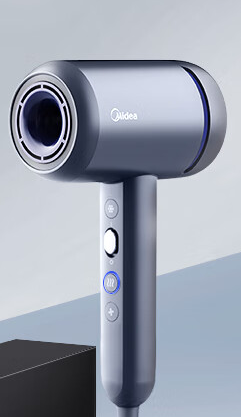 美的（Midea）高速馬達吹風(fēng)機家用吹風(fēng)筒大功率/高濃度負(fù)離子護發(fā)/大風(fēng)力速干電吹風(fēng)/節(jié)日禮物FG1-摩登藍(lán)